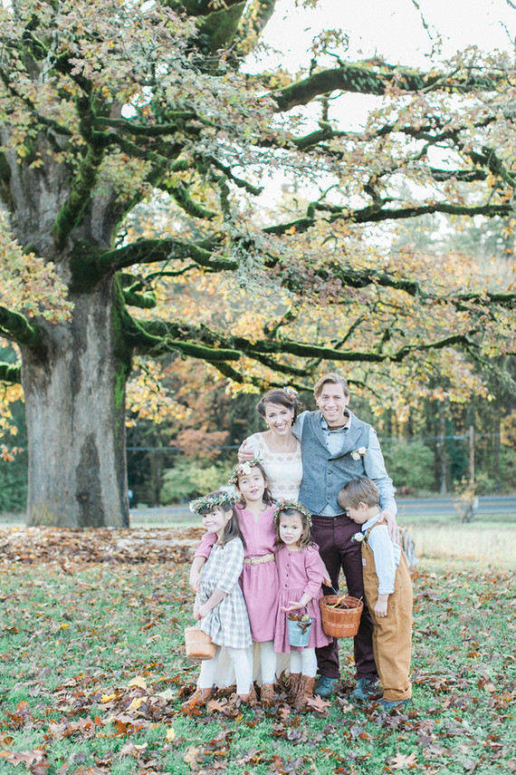 Fall wedding