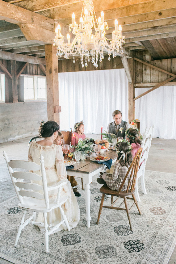 Fall wedding decor