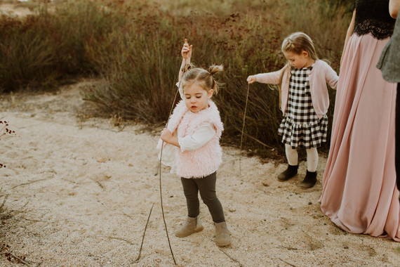 Rustic fall family photos