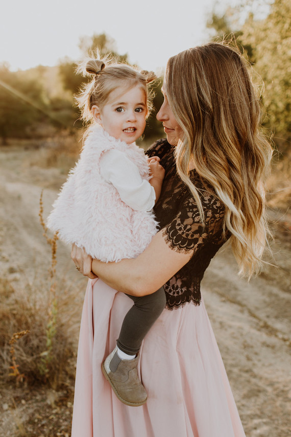 Rustic fall family photos