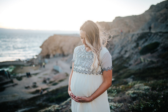 Sutro Baths maternity photos