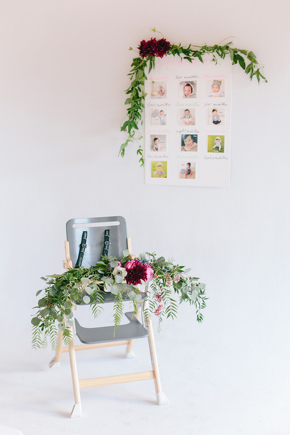 Gem inspired pink 1st birthday