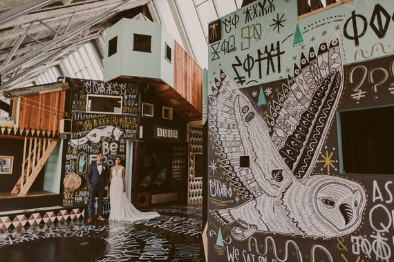 Whimsical wedding at the New Children's Museum