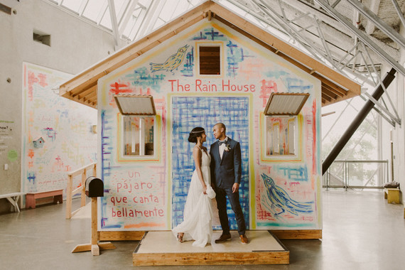 Whimsical wedding at the New Children's Museum