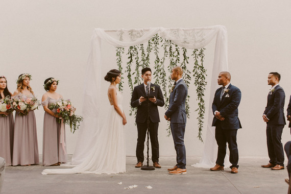 Modern wedding ceremony