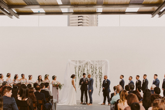 Modern wedding ceremony