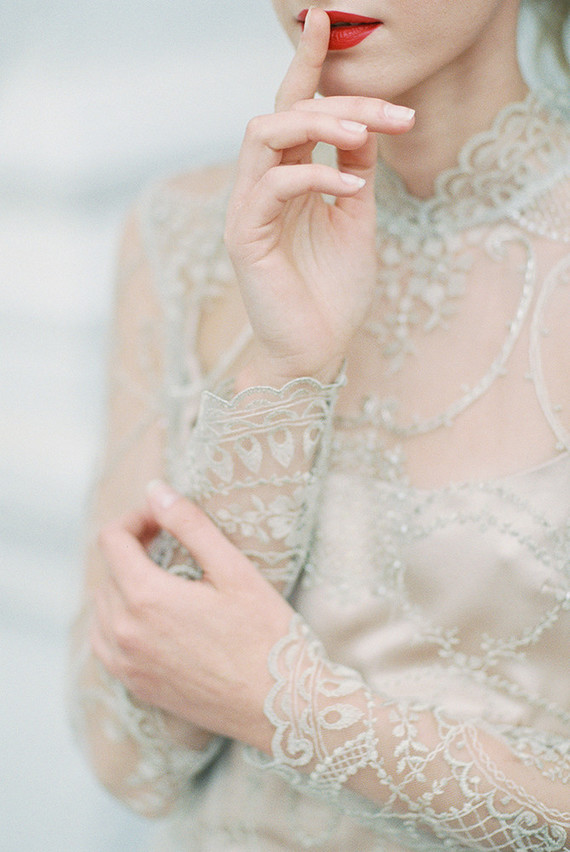 Badgley Mischka wedding shoes