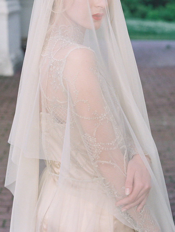 Scarlet and blush bridal inspiration