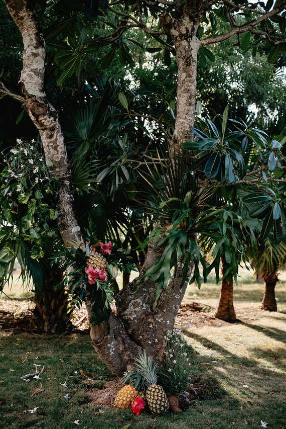 Tropical bohemian wedding inspiration