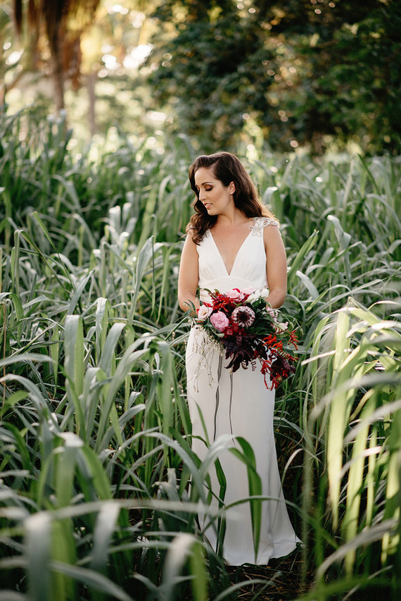 Tropical bohemian wedding inspiration