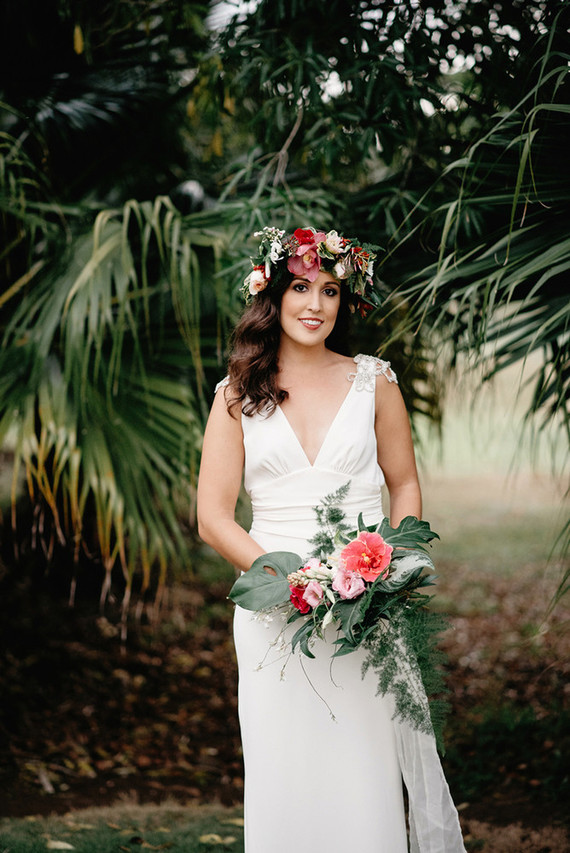 Tropical bohemian wedding inspiration