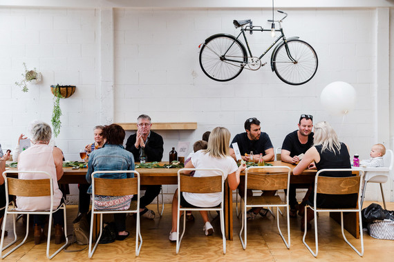 Sweet simple boy's 1st birthday party