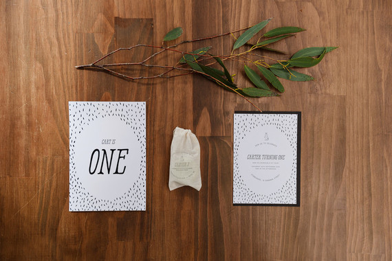 Sweet simple boy's 1st birthday party