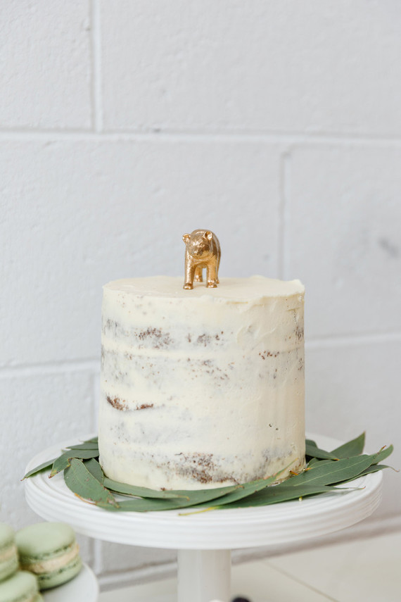 Sweet simple boy's 1st birthday party