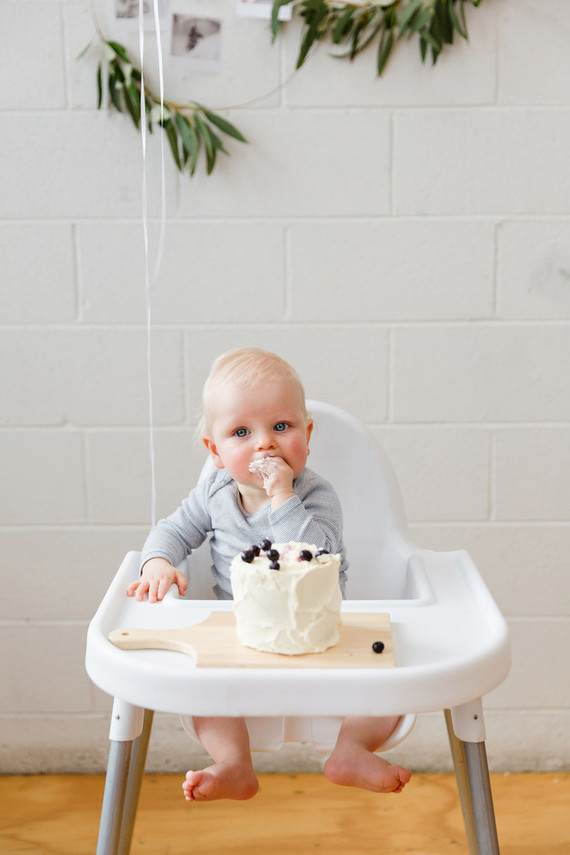 Sweet simple boy's 1st birthday party