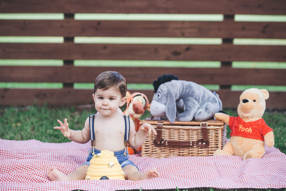 Winnie the Pooh 1st birthday party Inspiration