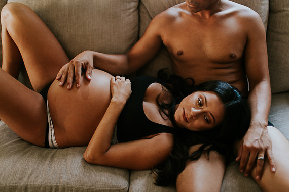 bare maternity photos