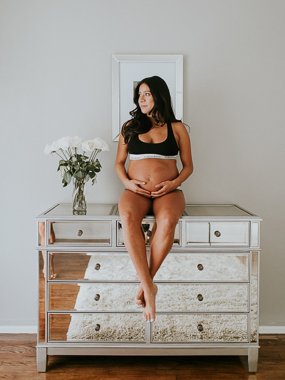 bare maternity photos