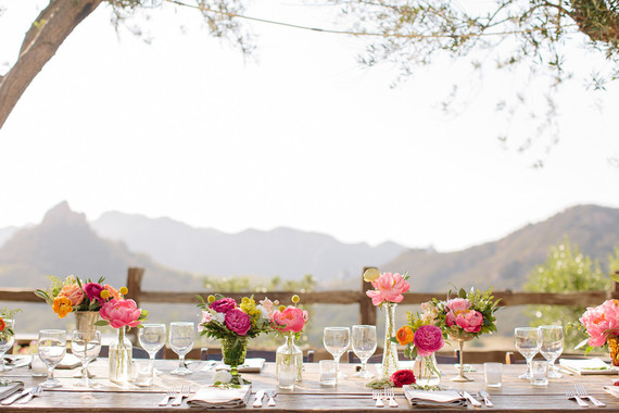 Summer farm wedding
