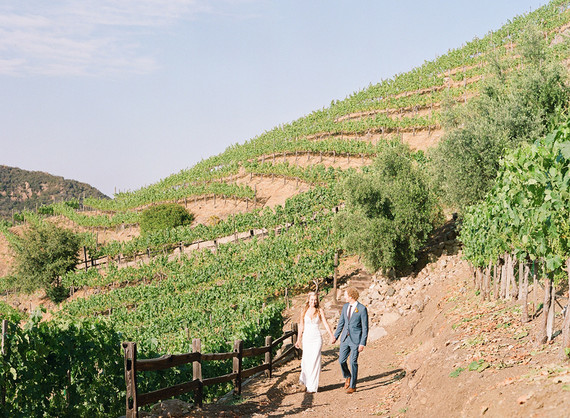 Summer Malibu vineyard wedding