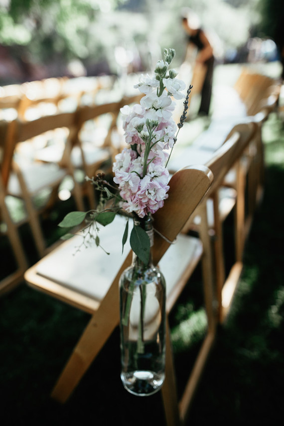 Rustic wedding decor
