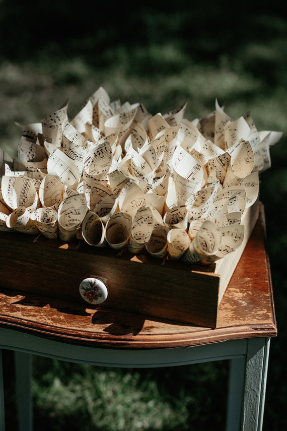 Music paper cones Inspiration