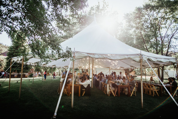 Outdoor Colorado wedding