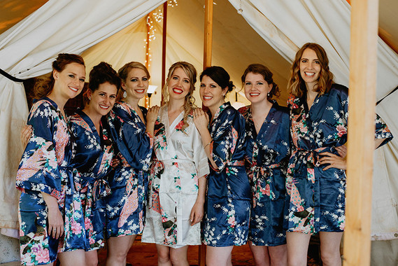 Bridesmaid robes Inspiration