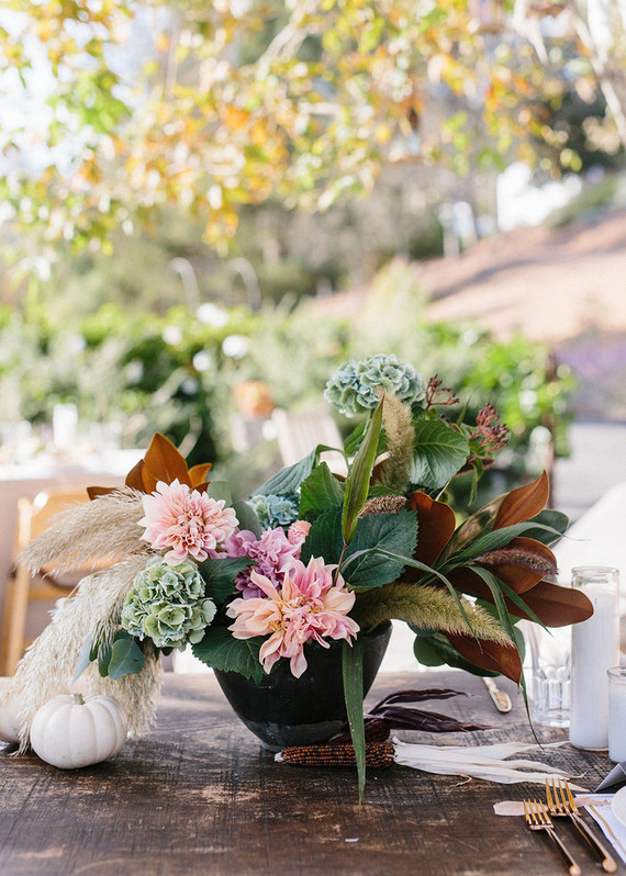 rustic fall floral arrangements
