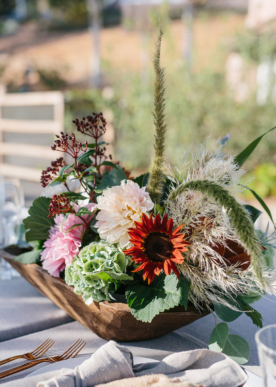 rustic fall floral arrangements | Wedding & Party Ideas | 100 Layer Cake