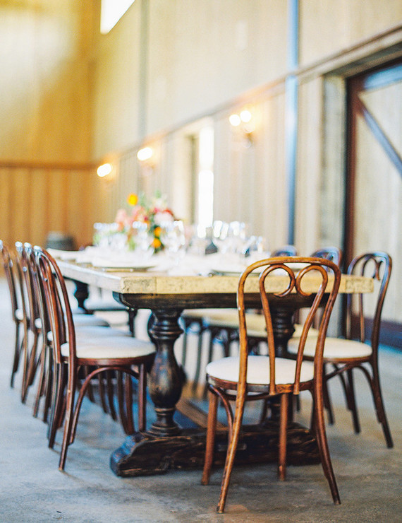 Rustic wedding decor