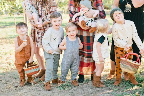 kids apple picking party