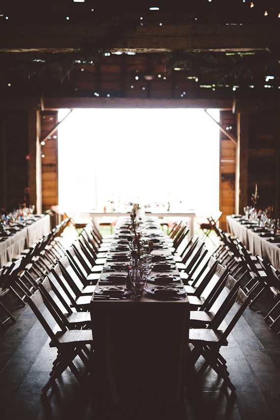 Boho barn wedding
