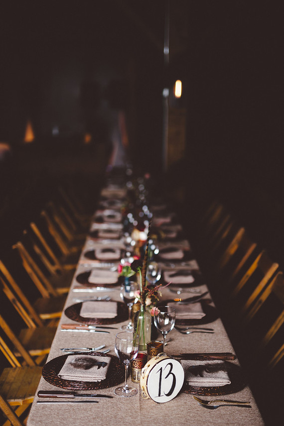 Boho barn wedding