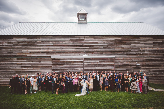 Boho barn wedding