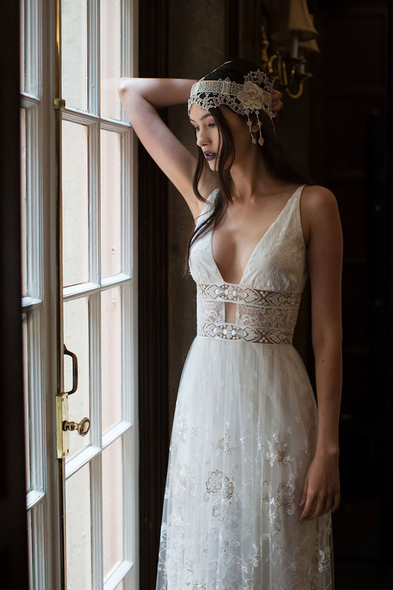 Claire Pettibone Fall 2016 wedding dress