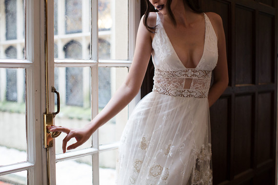 Claire Pettibone Fall 2016 wedding dress