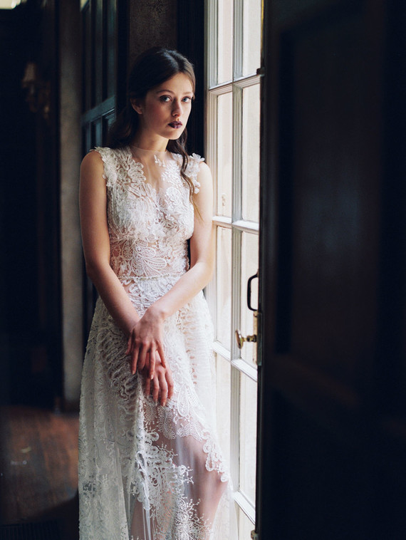 Claire Pettibone Fall 2016 wedding dress