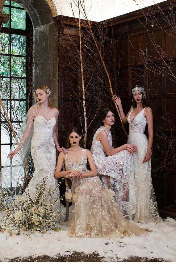 Claire Pettibone Fall 2016 wedding dress Inspiration
