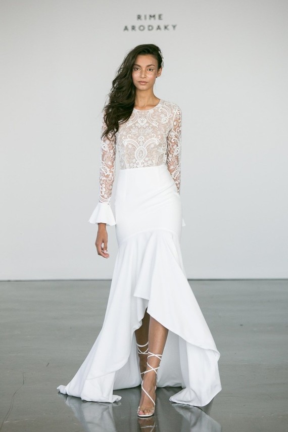 Rime Arodaky wedding gown