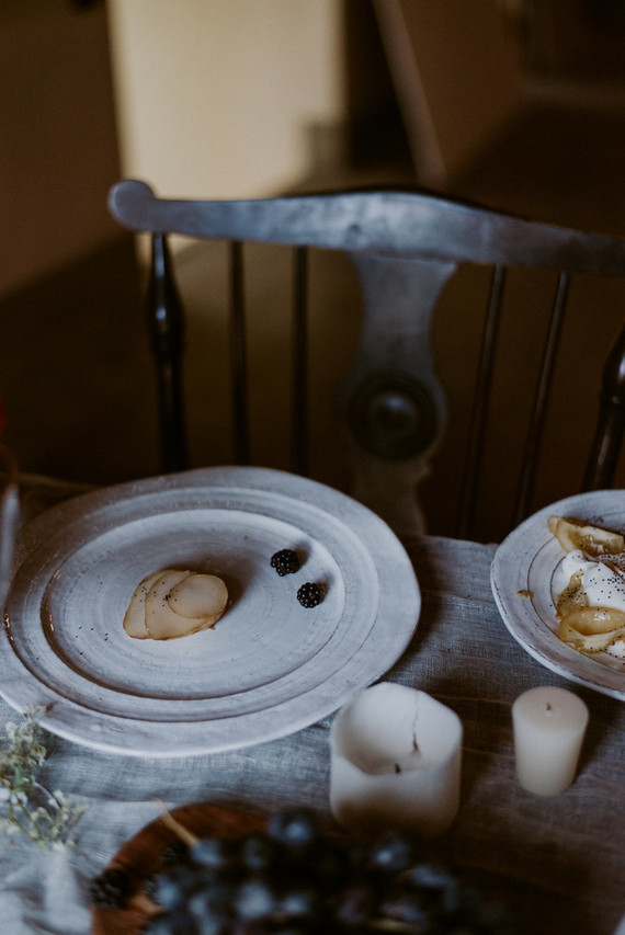 Rustic wedding decor