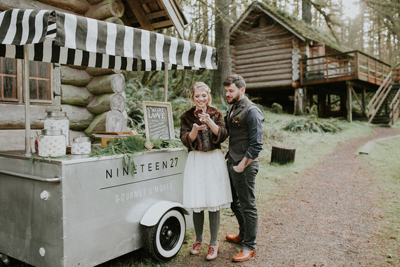 Roasted marshmallow bar