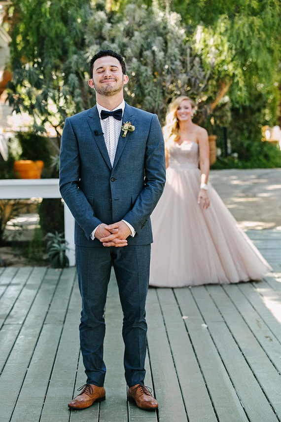 Wedding first look