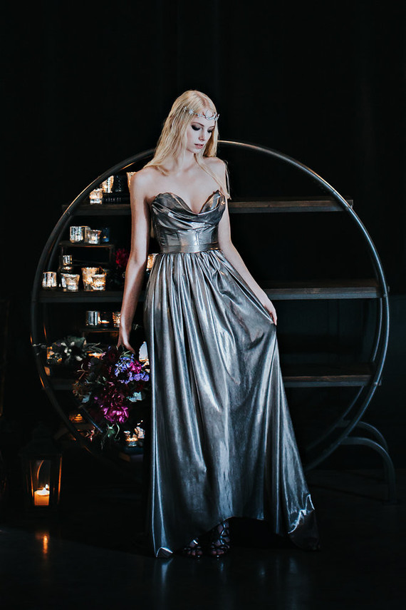 Silver Lady Evelyn UK wedding gown Inspiration