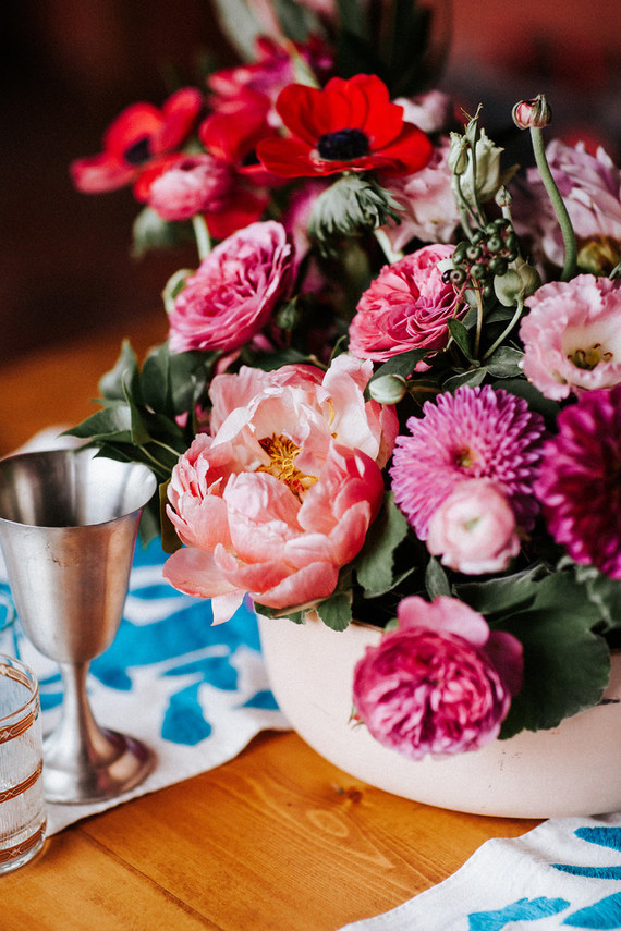 Colorful day of the dead party