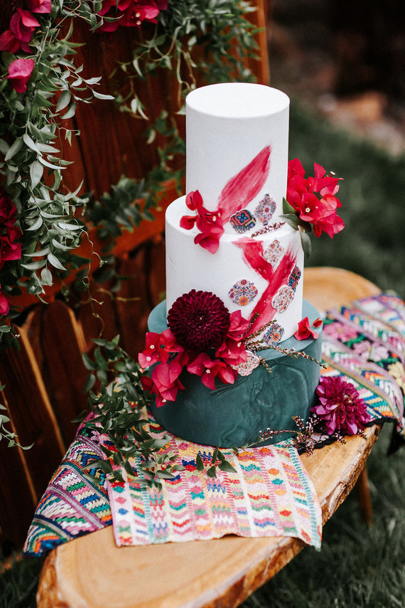 Colorful day of the dead party