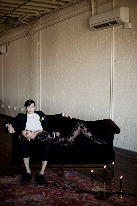 Dark and moody wedding inspiration