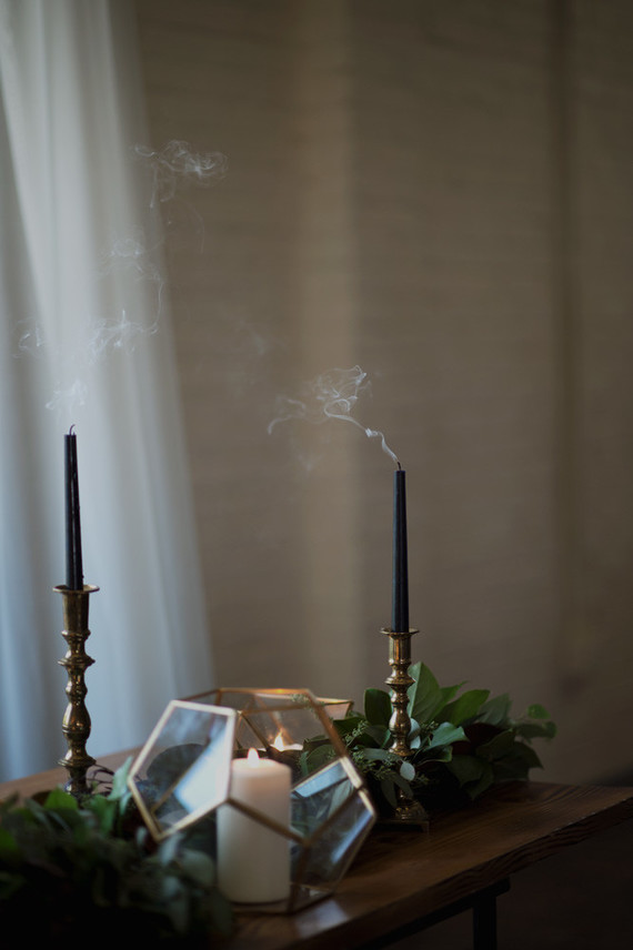 Dark and moody wedding inspiration