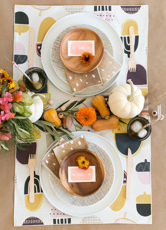 Thanksgiving kids table inspiration