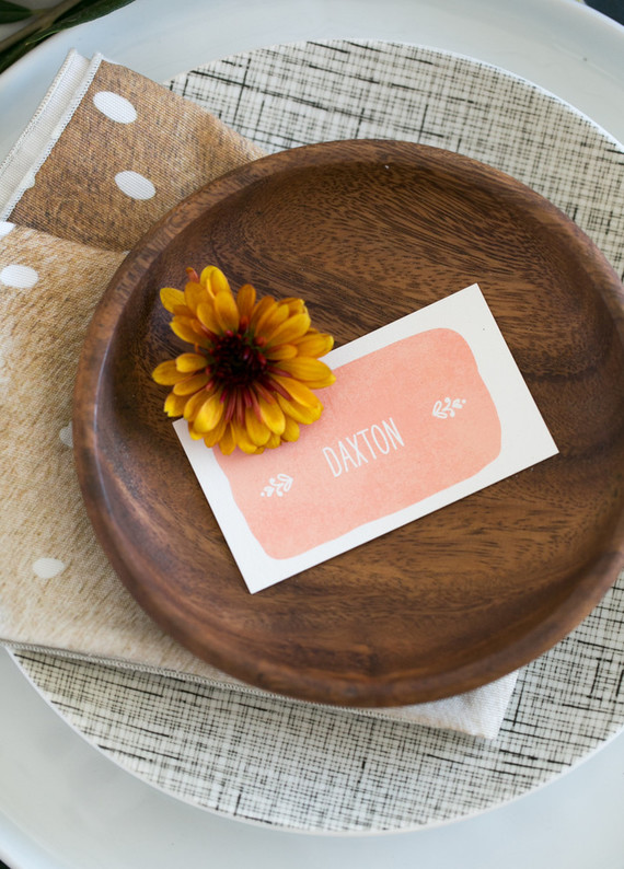 Thanksgiving kids table inspiration